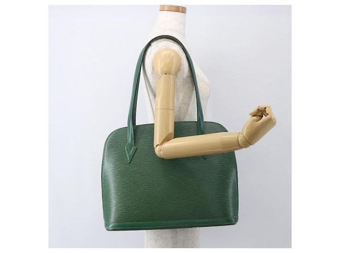 LOUIS VUITTON Borsa a Spalla Epi Lussac Verde M52284 LV Auth 155920 - vista 23