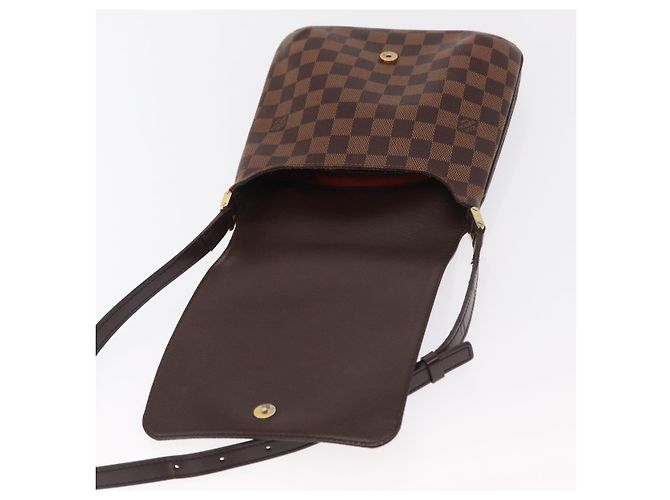 LOUIS VUITTON Borsa a Spalla Corto Musette Salsa Damier Ebene N51260 Auth BA8574 - vista 10