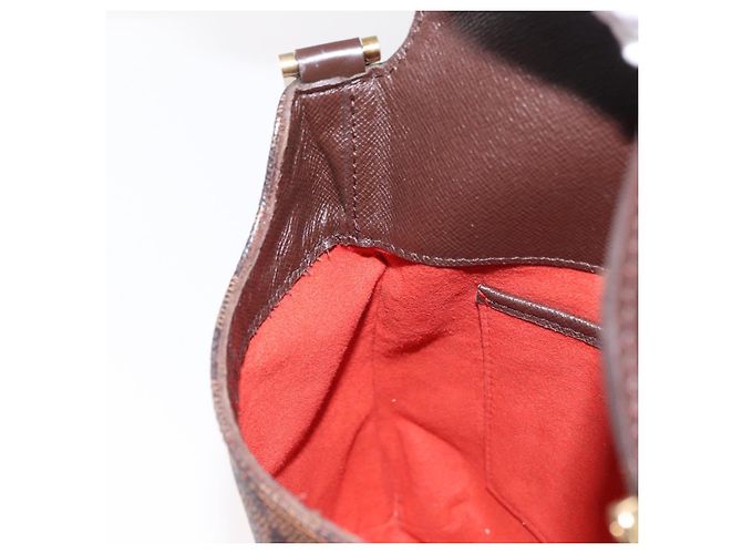 LOUIS VUITTON Borsa a Spalla Corto Musette Salsa Damier Ebene N51260 Auth BA8574 - vista 19