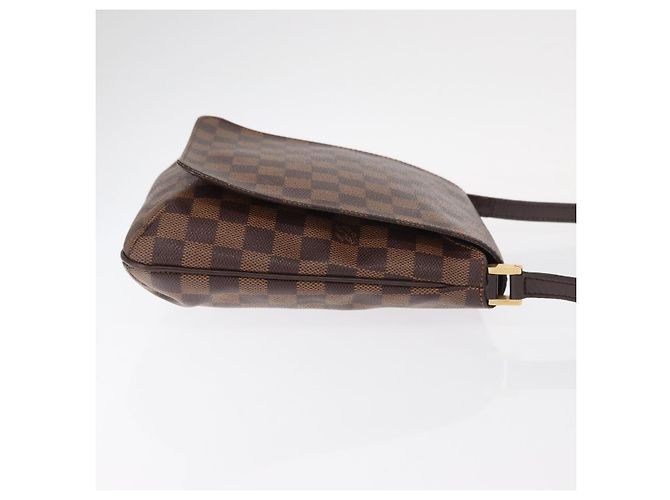 LOUIS VUITTON Borsa a Spalla Corto Musette Salsa Damier Ebene N51260 Auth BA8574 - vista 3