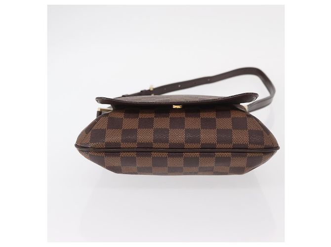 LOUIS VUITTON Borsa a Spalla Corto Musette Salsa Damier Ebene N51260 Auth BA8574 - vista 5