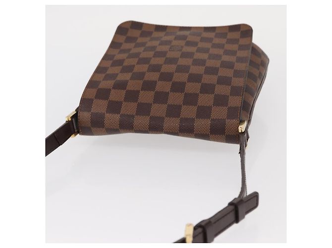 LOUIS VUITTON Borsa a Spalla Corto Musette Salsa Damier Ebene N51260 Auth BA8574 - vista 6