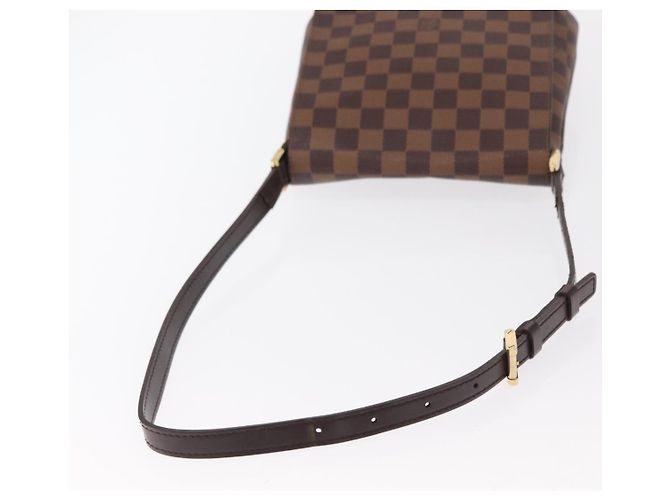 LOUIS VUITTON Borsa a Spalla Corto Musette Salsa Damier Ebene N51260 Auth BA8574 - vista 7