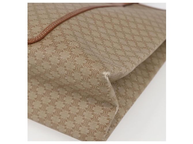 Céline CELINE Macadam Canvas Tote Bag PVC Beige Auth 157142 - Ansicht 10