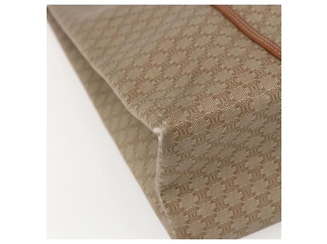 Céline CELINE Macadam Canvas Tote Bag PVC Beige Auth 157142 - Ansicht 11
