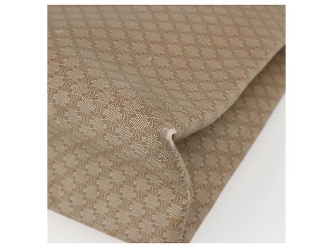 Céline CELINE Macadam Canvas Tote Bag PVC Beige Auth 157142 - Ansicht 12