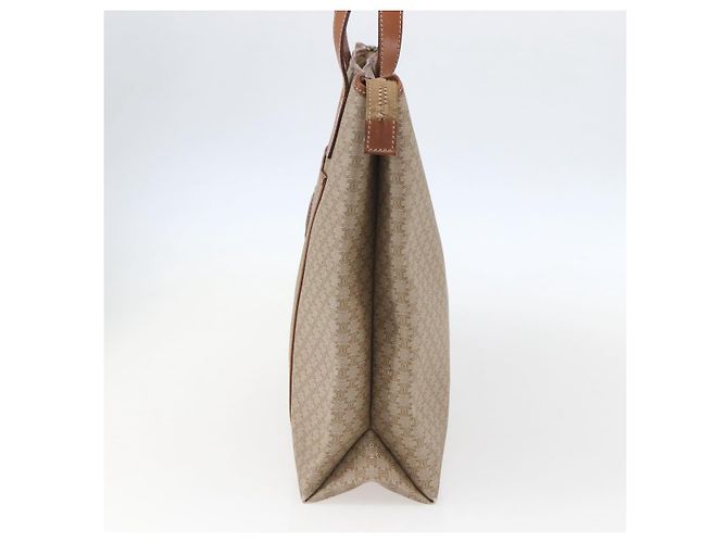 Céline CELINE Macadam Canvas Tote Bag PVC Beige Auth 157142 - Ansicht 5