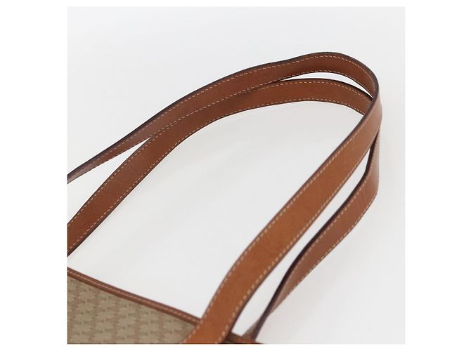 Céline CELINE Macadam Canvas Tote Bag PVC Beige Auth 157142 - Ansicht 8