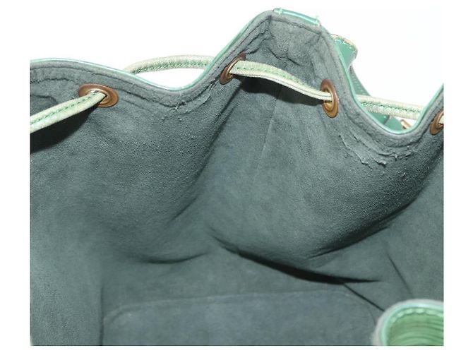 Noe LOUIS VUITTON Borsa a Spalla Petit Noé Epi Verde M44104 LV Auth BA8589 - vista 18