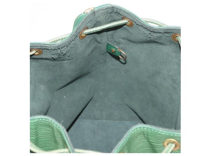 Noe LOUIS VUITTON Borsa a Spalla Petit Noé Epi Verde M44104 LV Auth BA8589 - vista 19