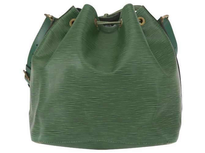 Noe LOUIS VUITTON Borsa a Spalla Petit Noé Epi Verde M44104 LV Auth BA8589 - vista 2