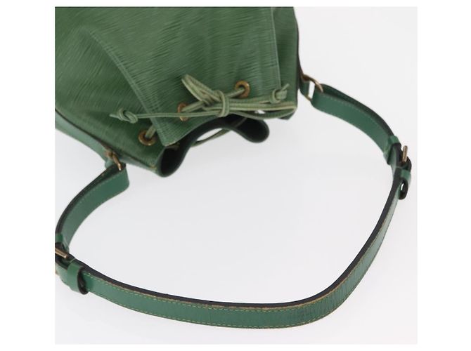 Noe LOUIS VUITTON Borsa a Spalla Petit Noé Epi Verde M44104 LV Auth BA8589 - vista 7