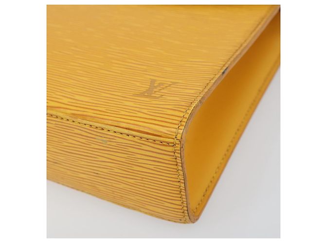 LOUIS VUITTON Borsa a Mano Epi Malesherbes Tassili Giallo Jonne M52379 Auth 156190 - vista 14