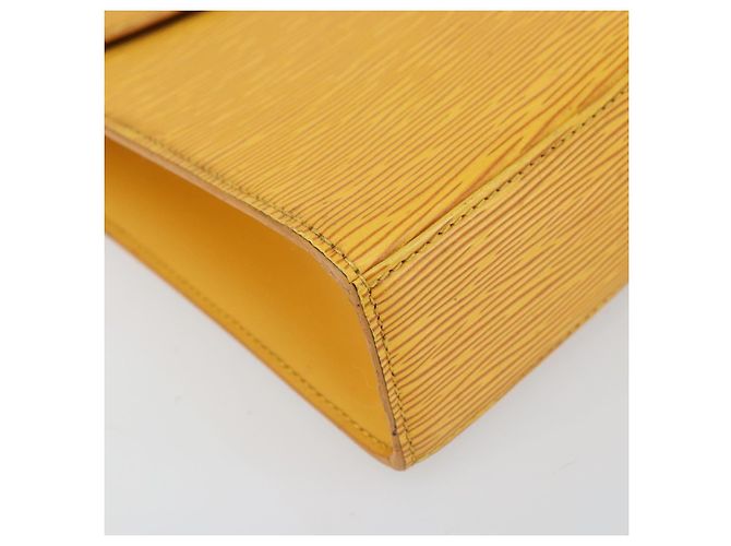 LOUIS VUITTON Borsa a Mano Epi Malesherbes Tassili Giallo Jonne M52379 Auth 156190 - vista 15