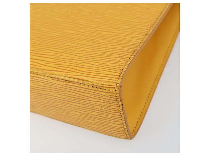 LOUIS VUITTON Borsa a Mano Epi Malesherbes Tassili Giallo Jonne M52379 Auth 156190 - vista 16