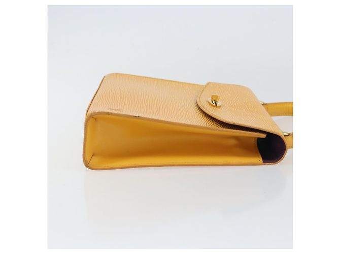 LOUIS VUITTON Borsa a Mano Epi Malesherbes Tassili Giallo Jonne M52379 Auth 156190 - vista 3