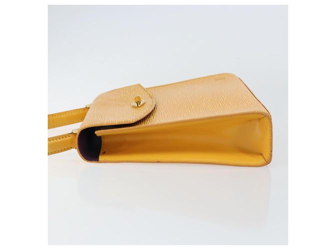 LOUIS VUITTON Borsa a Mano Epi Malesherbes Tassili Giallo Jonne M52379 Auth 156190 - vista 4