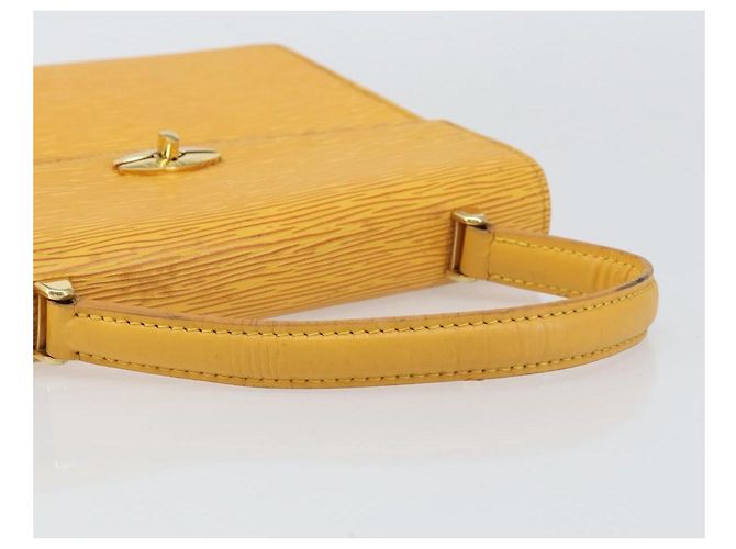 LOUIS VUITTON Borsa a Mano Epi Malesherbes Tassili Giallo Jonne M52379 Auth 156190 - vista 7