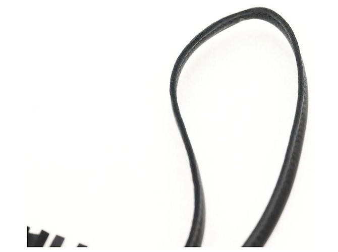 Hermès HERMES Rodeo PM Charm Pelle Nera Auth BA8096M Nero - vista 7