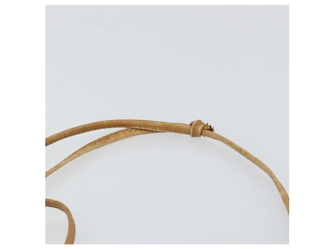 Céline Borsa a Spalla CELINE in Pelle Marrone Oro Auth bs30778 D'oro - vista 8