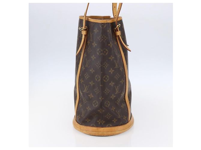 LOUIS VUITTON Borsa a Spalla Monogram Bucket GM M42236 LV Auth 152158 Monogramma - vista 3