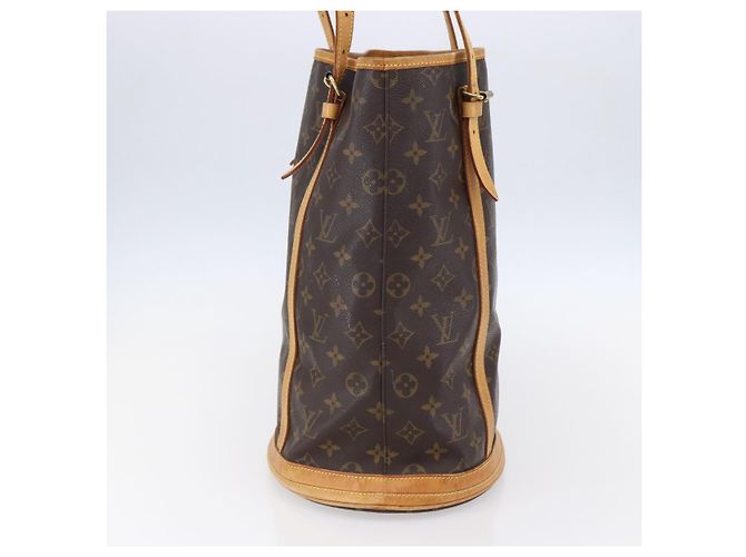 LOUIS VUITTON Borsa a Spalla Monogram Bucket GM M42236 LV Auth 152158 Monogramma - vista 4