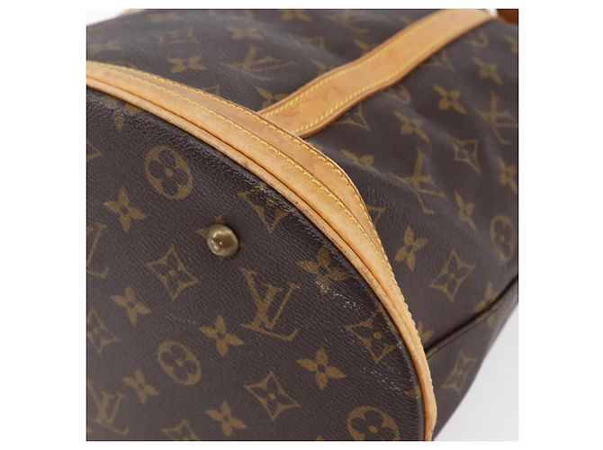 LOUIS VUITTON Borsa a Spalla Monogram Bucket GM M42236 LV Auth 152158 Monogramma - vista 9
