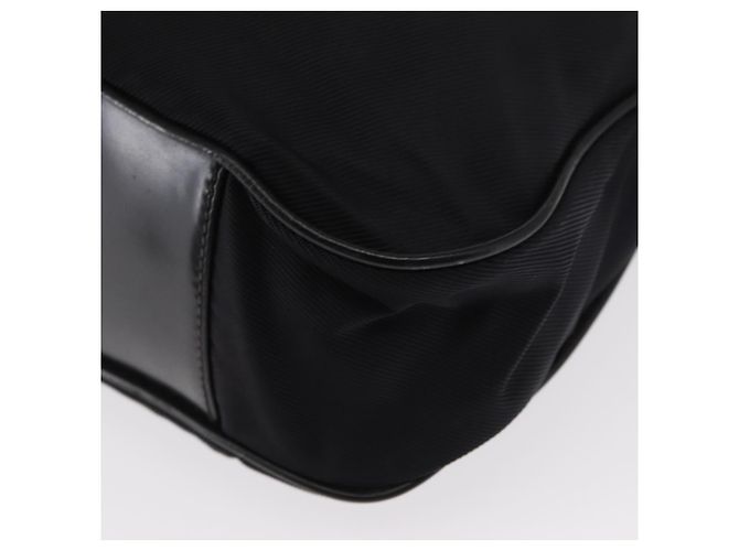 Borsa a Spalla Gucci Bamboo in Tela Nera Argento 001 1014 1577 5 Auth ka582 Nero - vista 14