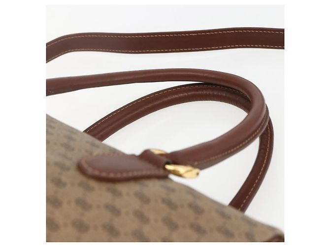 Gucci Borsa Boston Micro GG Supreme PVC 2 vie Beige Oro 002 122 0033 Auth 156846 D'oro - vista 8