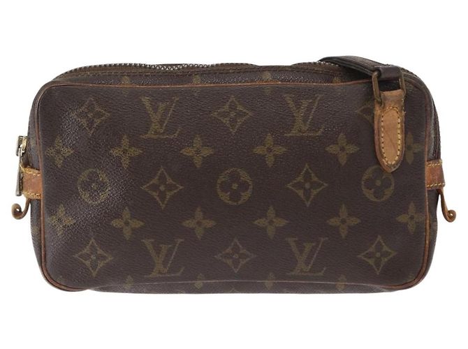 LOUIS VUITTON Monogram Marly Bandouliere Schultertasche M51828 LV Auth 155721 Monogramm - Ansicht 13
