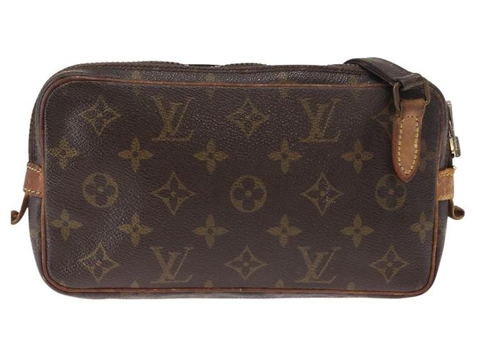 LOUIS VUITTON Monogram Marly Bandouliere Schultertasche M51828 LV Auth 155721 Monogramm - Ansicht 2