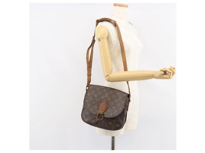LOUIS VUITTON Borsa a Spalla Monogram Saint Cloud GM M51242 LV Auth hk3208 Monogramma - vista 26