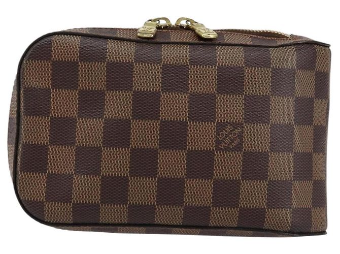 LOUIS VUITTON Bolsa de Ombro Geronimos Damier Ebene N51994 LV Auth 149561V - vista 13