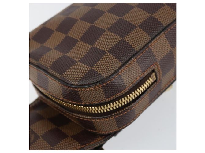 LOUIS VUITTON Bolsa de Ombro Geronimos Damier Ebene N51994 LV Auth 149561V - vista 15