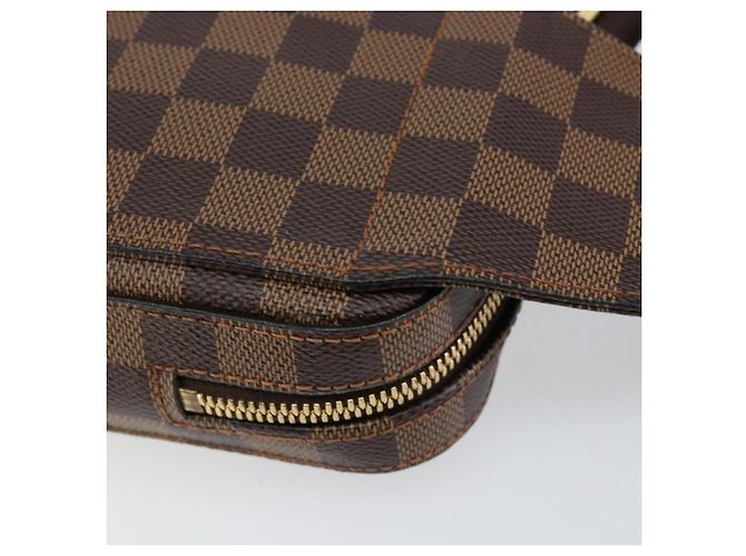 LOUIS VUITTON Bolsa de Ombro Geronimos Damier Ebene N51994 LV Auth 149561V - vista 16