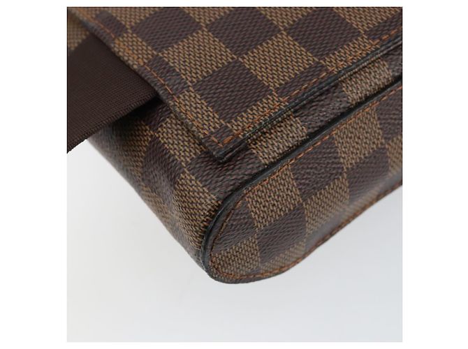 LOUIS VUITTON Bolsa de Ombro Geronimos Damier Ebene N51994 LV Auth 149561V - vista 17