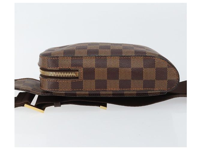 LOUIS VUITTON Bolsa de Ombro Geronimos Damier Ebene N51994 LV Auth 149561V - vista 5