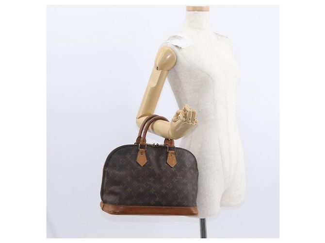LOUIS VUITTON Borsa a Mano Monogram Alma M51130 LV Auth ka676 Monogramma - vista 21