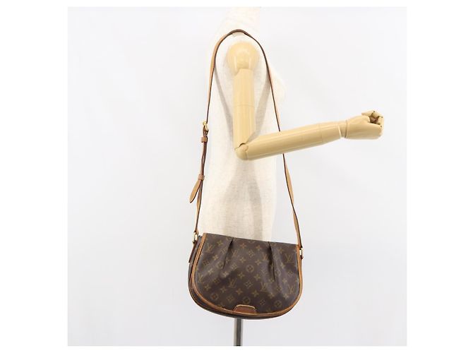LOUIS VUITTON Borsa a Spalla Monogram Menilmontant PM M40474 LV Auth bs31563 Monogramma - vista 24