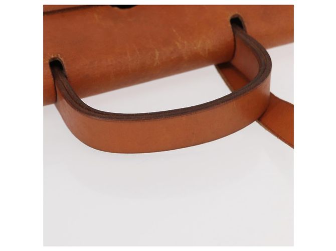 Hermès HERMES Herbag Tower Ash A Dos PM Zaino Canvas Beige Argento Auth 150848 - vista 7