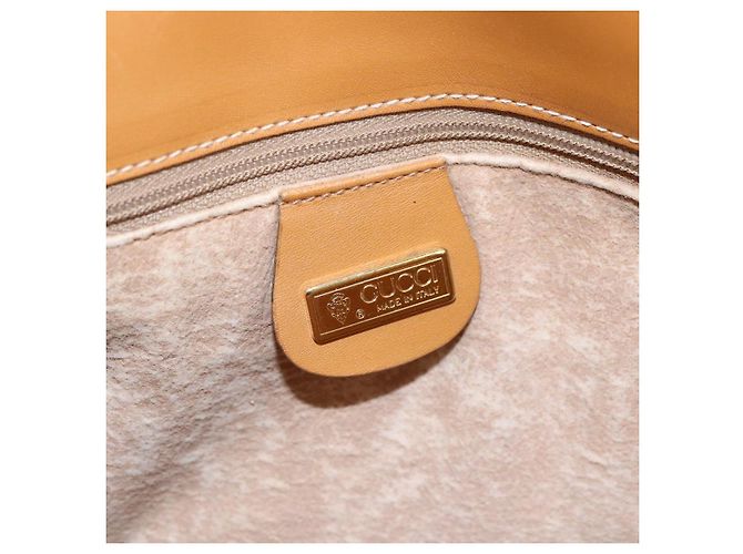 Gucci Borsa a Spalla Micro GG Supreme PVC Beige Oro 001 104 0551 Auth SW1765 D'oro - vista 18