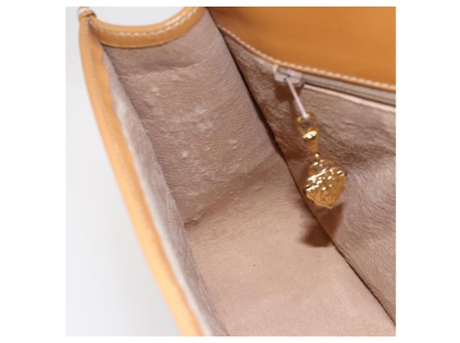 Gucci Borsa a Spalla Micro GG Supreme PVC Beige Oro 001 104 0551 Auth SW1765 D'oro - vista 21