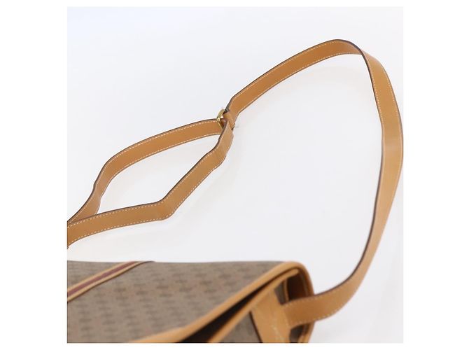 Gucci Borsa a Spalla Micro GG Supreme PVC Beige Oro 001 104 0551 Auth SW1765 D'oro - vista 8