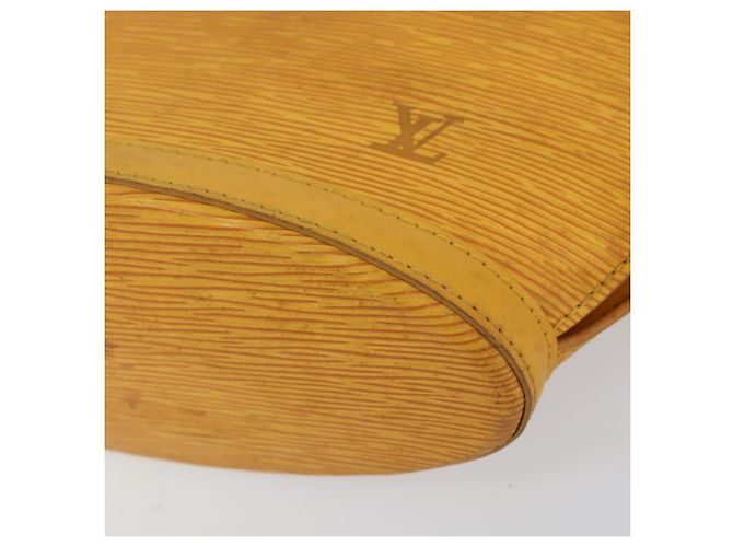 LOUIS VUITTON Borsa a Mano Epi Saint Jacques Gialla M52279 LV Auth 152651 Giallo - vista 14