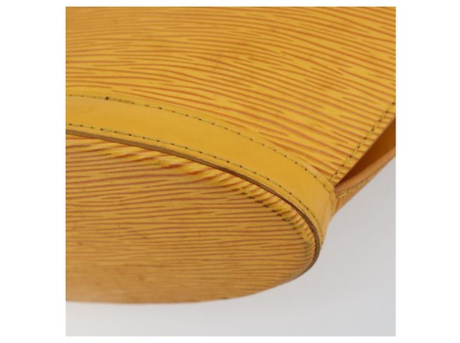 LOUIS VUITTON Borsa a Mano Epi Saint Jacques Gialla M52279 LV Auth 152651 Giallo - vista 16
