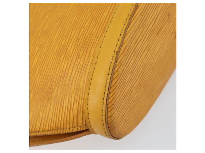 LOUIS VUITTON Borsa a Mano Epi Saint Jacques Gialla M52279 LV Auth 152651 Giallo - vista 17