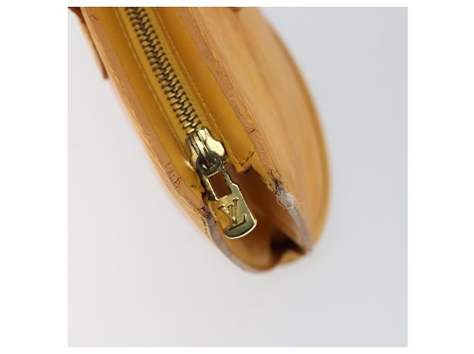 LOUIS VUITTON Borsa a Mano Epi Saint Jacques Gialla M52279 LV Auth 152651 Giallo - vista 9