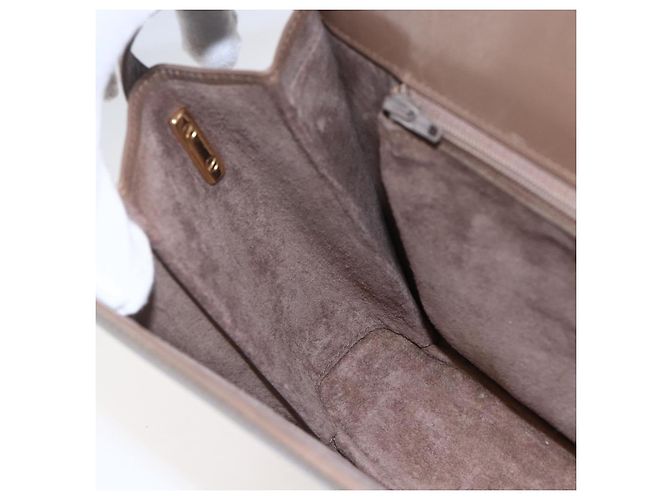 Borsa a Spalla in Pelle Beige Oro GUCCI 001 099 0622 Auth BA7974 D'oro - vista 20