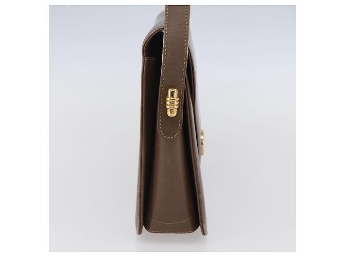 Borsa a Spalla in Pelle Beige Oro GUCCI 001 099 0622 Auth BA7974 D'oro - vista 3