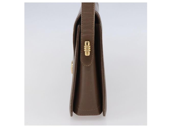 Borsa a Spalla in Pelle Beige Oro GUCCI 001 099 0622 Auth BA7974 D'oro - vista 4